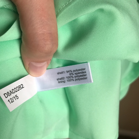 NWT The Limited Mint Scallop Dress - Picture 8 of 9